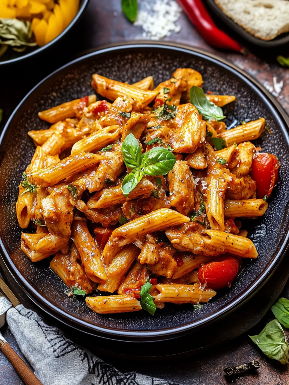 Authentic Jerk Chicken Rasta Pasta: A Flavorful Twist You’ll Love 5 Authentic Jerk Chicken Rasta Pasta