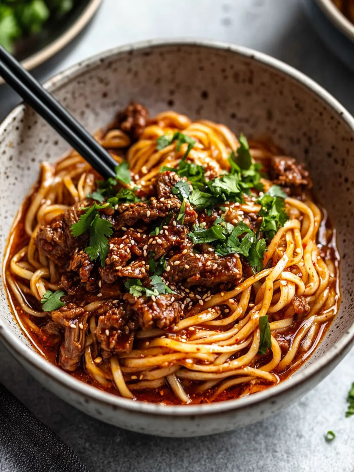 Spicy Korean Gochujang Beef Noodles for Bold Flavors! 4 Spicy Korean Gochujang Beef Noodles
