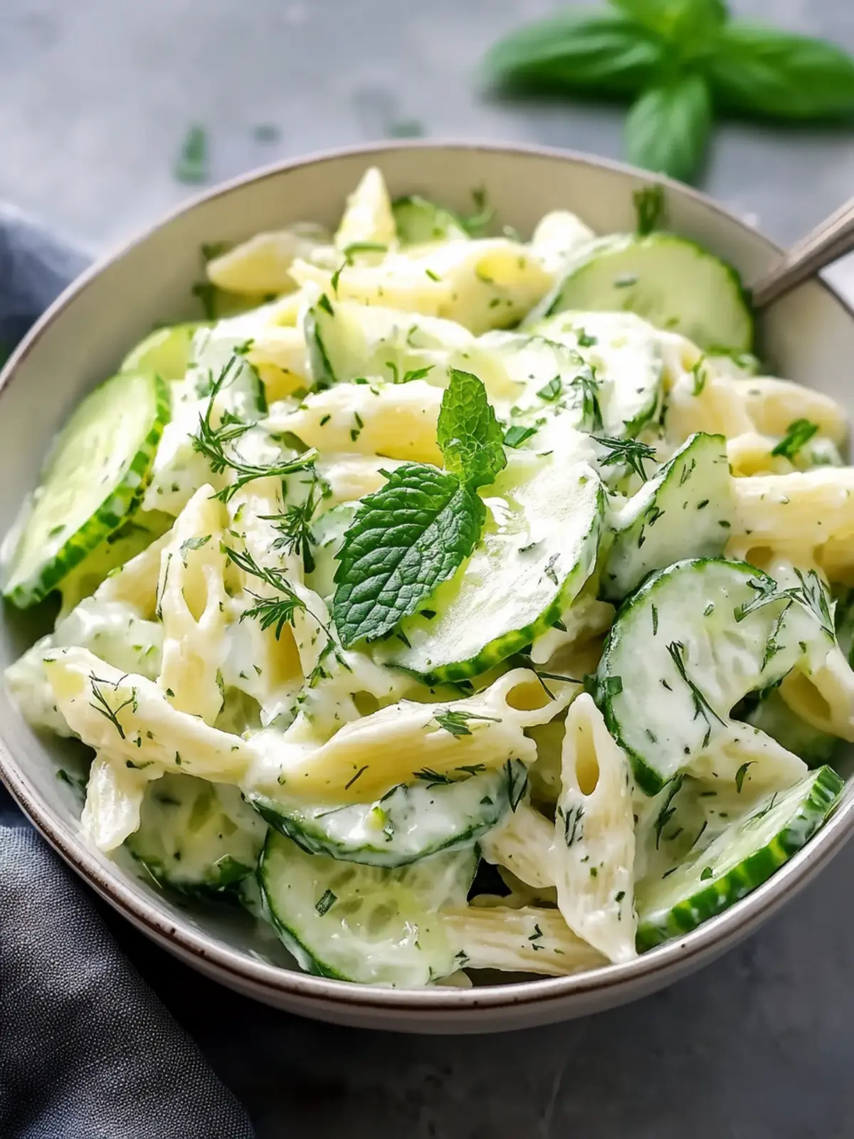 Delicious Healthy Cucumber Pasta Salad for Refreshing Summer Fun 2 Healthy Cucumber Pasta Salad
