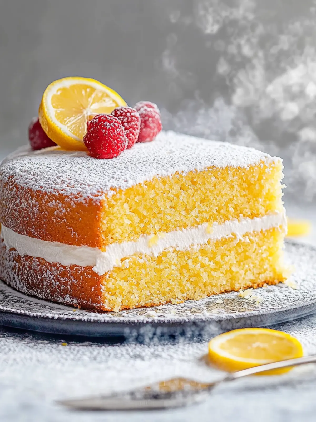 Irresistible Lemon Sour Cream Cake That Brightens Any Day 2 Lemon Sour Cream Cake