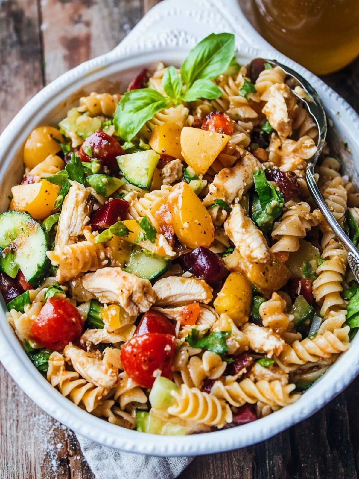 Savory Teriyaki Chicken Pasta Salad for a Fresh Twist 4 Teriyaki Chicken Pasta Salad