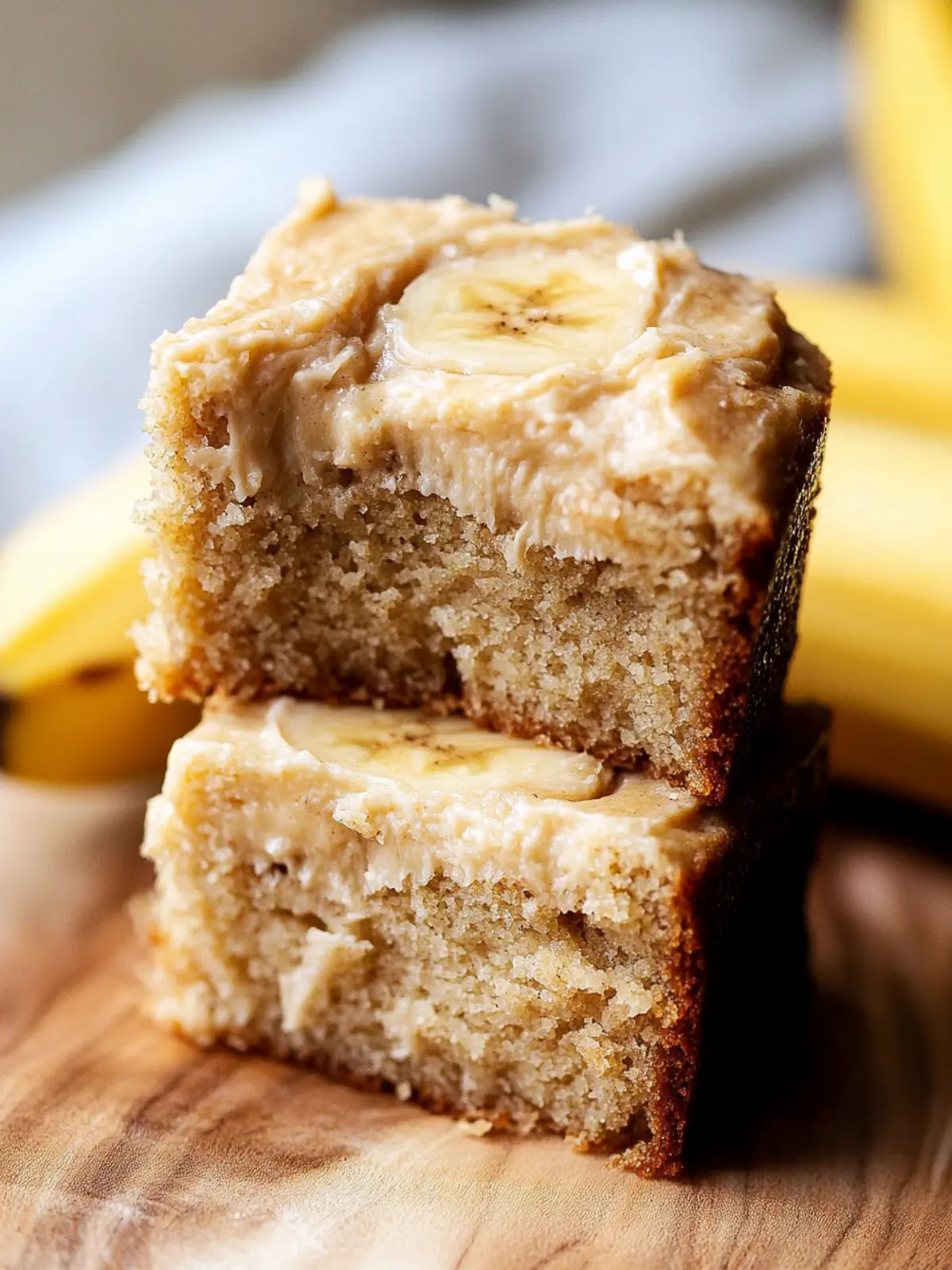 Decadent Banana Snack Cake with Irresistible Peanut Butter Frosting 2 Banana Snack Cake