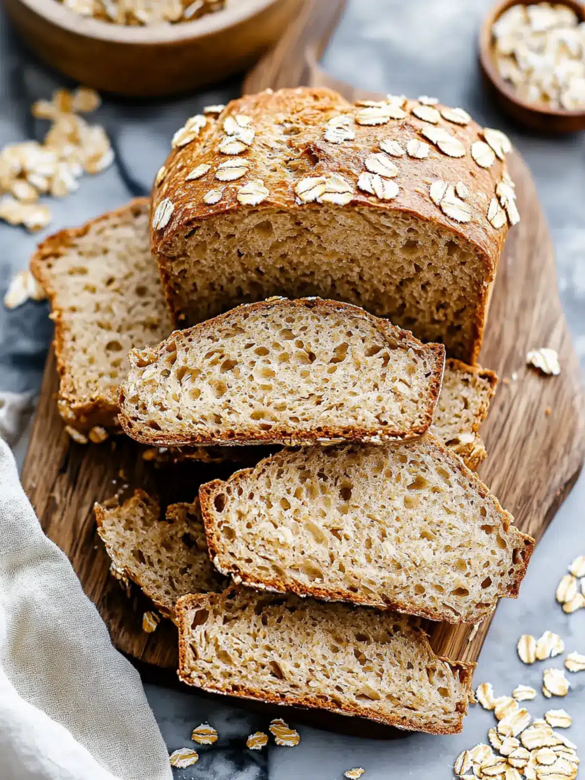 No-Knead Honey Oat Bread That Makes Mornings Magical 2 No-Knead Honey Oat Bread