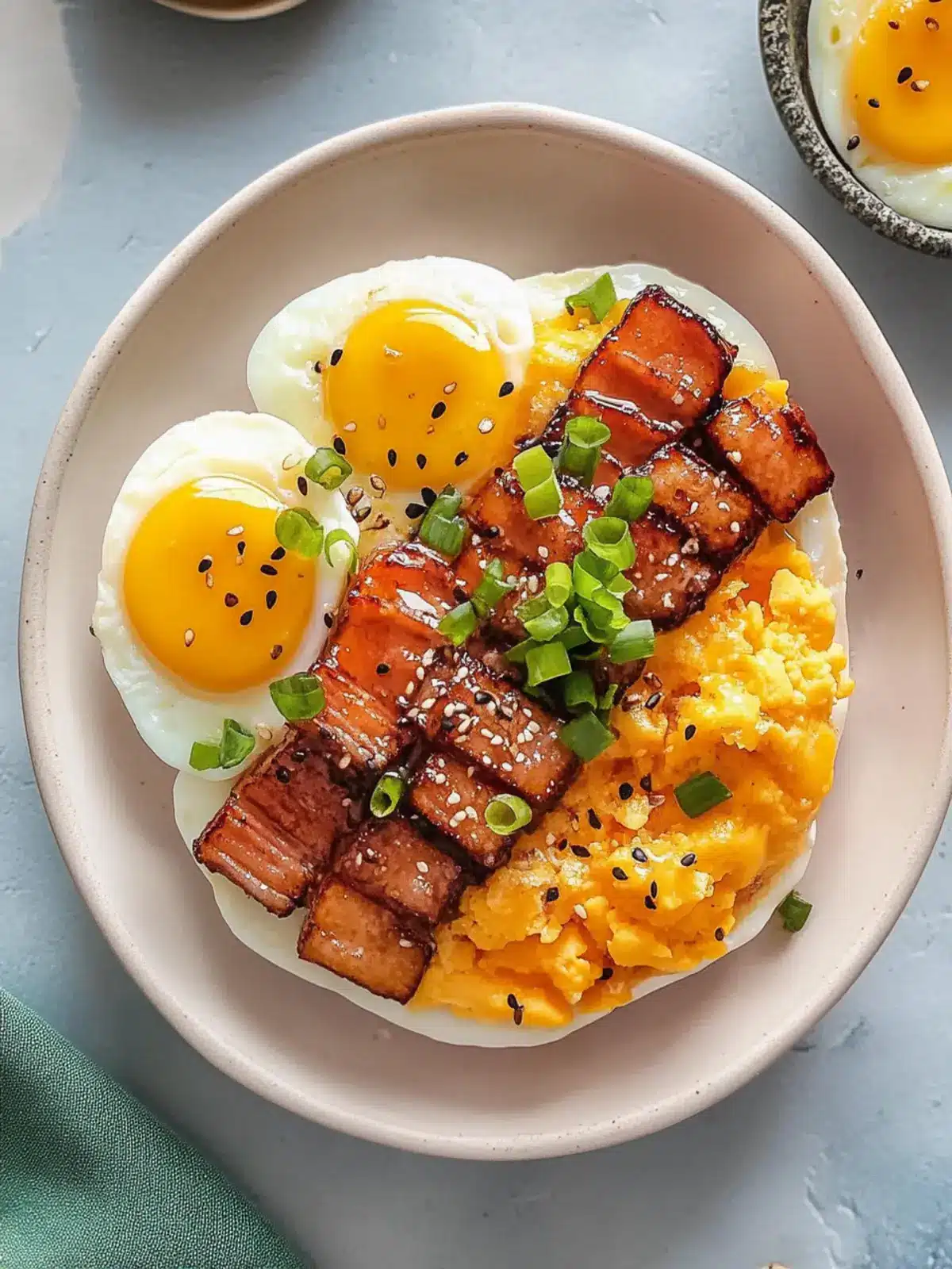 Delicious Caramelized Spam and Eggs Recipe for Comfort Cooking 5 Caramelized Spam and Eggs Recipe
