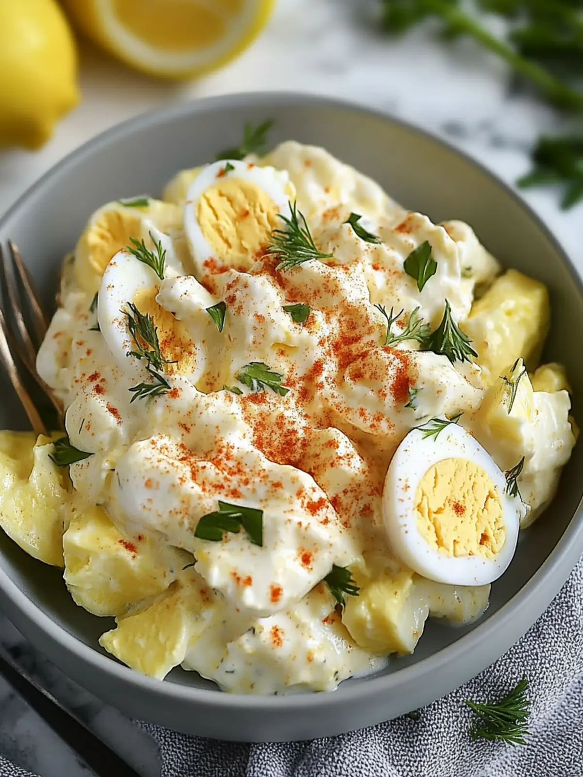 Creamy Low-Carb Greek Yogurt Egg Salad for a Fresh Twist 3 Creamy Low-Carb Greek Yogurt Egg Salad