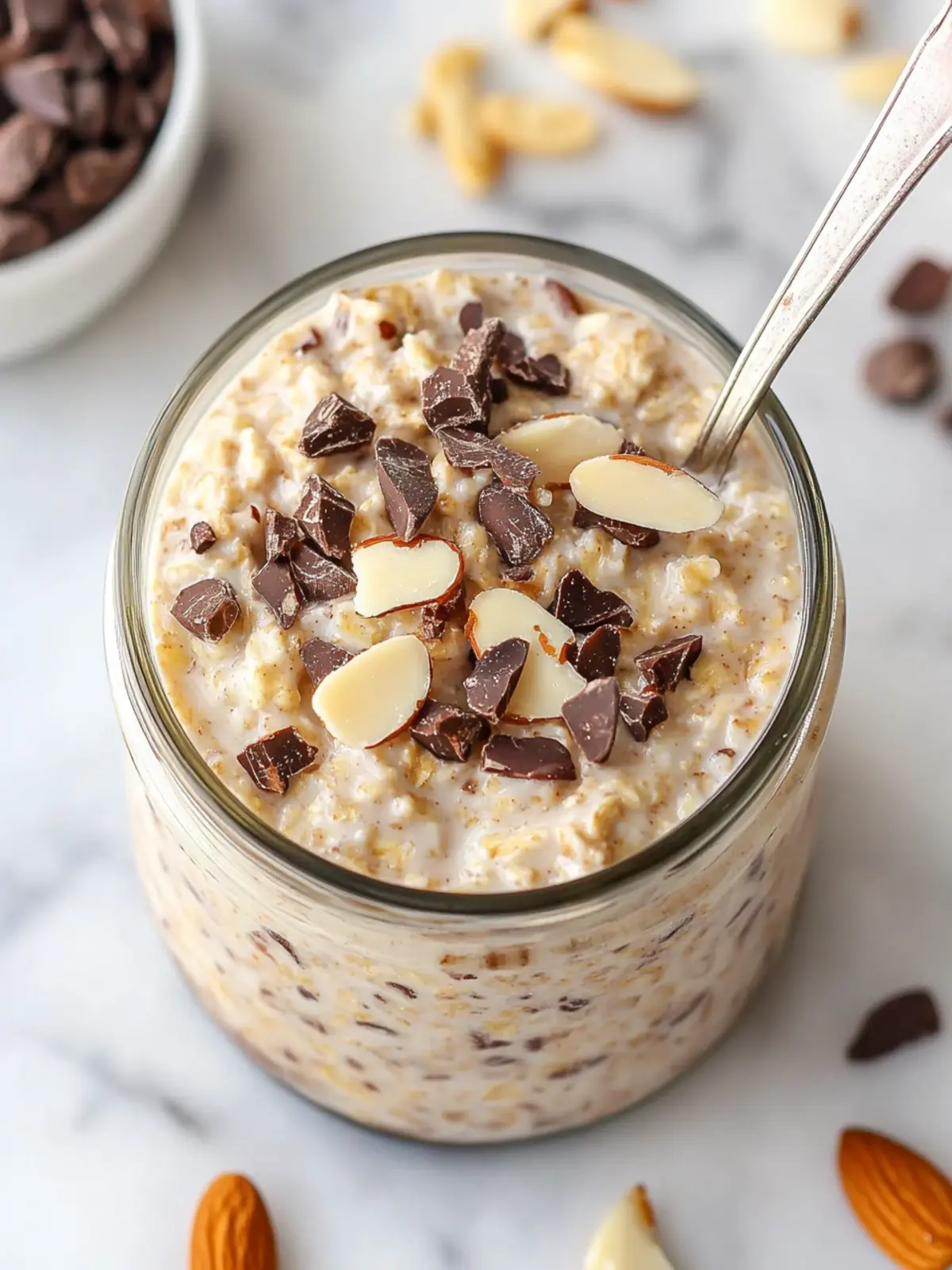 Almond Joy Overnight Oats for a Blissful Breakfast Treat 2 Almond Joy Overnight Oats