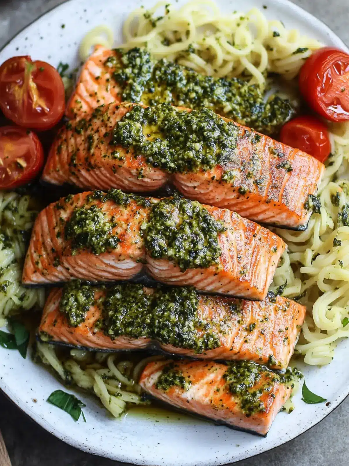 Savory Pan-Seared Salmon With Pesto Butter Delight 5 Pan-Seared Salmon With Pesto Butter