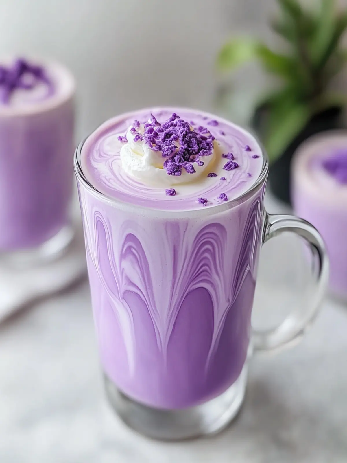 Deliciously Simple Creamy Ube Latte Recipe for Home Bliss 4 Creamy Ube Latte Recipe