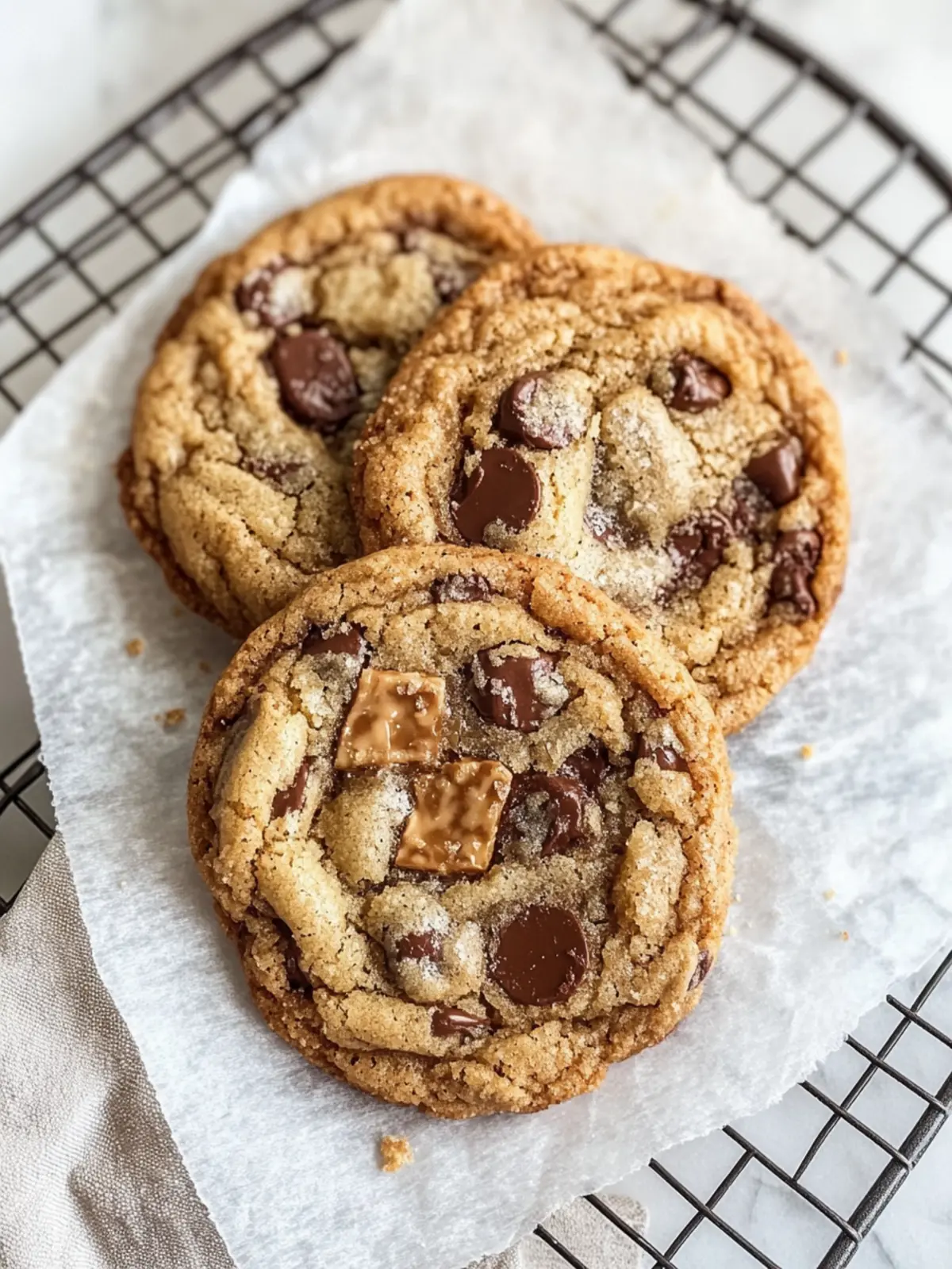 Browned Butter Toffee Chocolate Chip Cookies to Wow Your Guests 3 Browned Butter Toffee Chocolate Chip Cookies