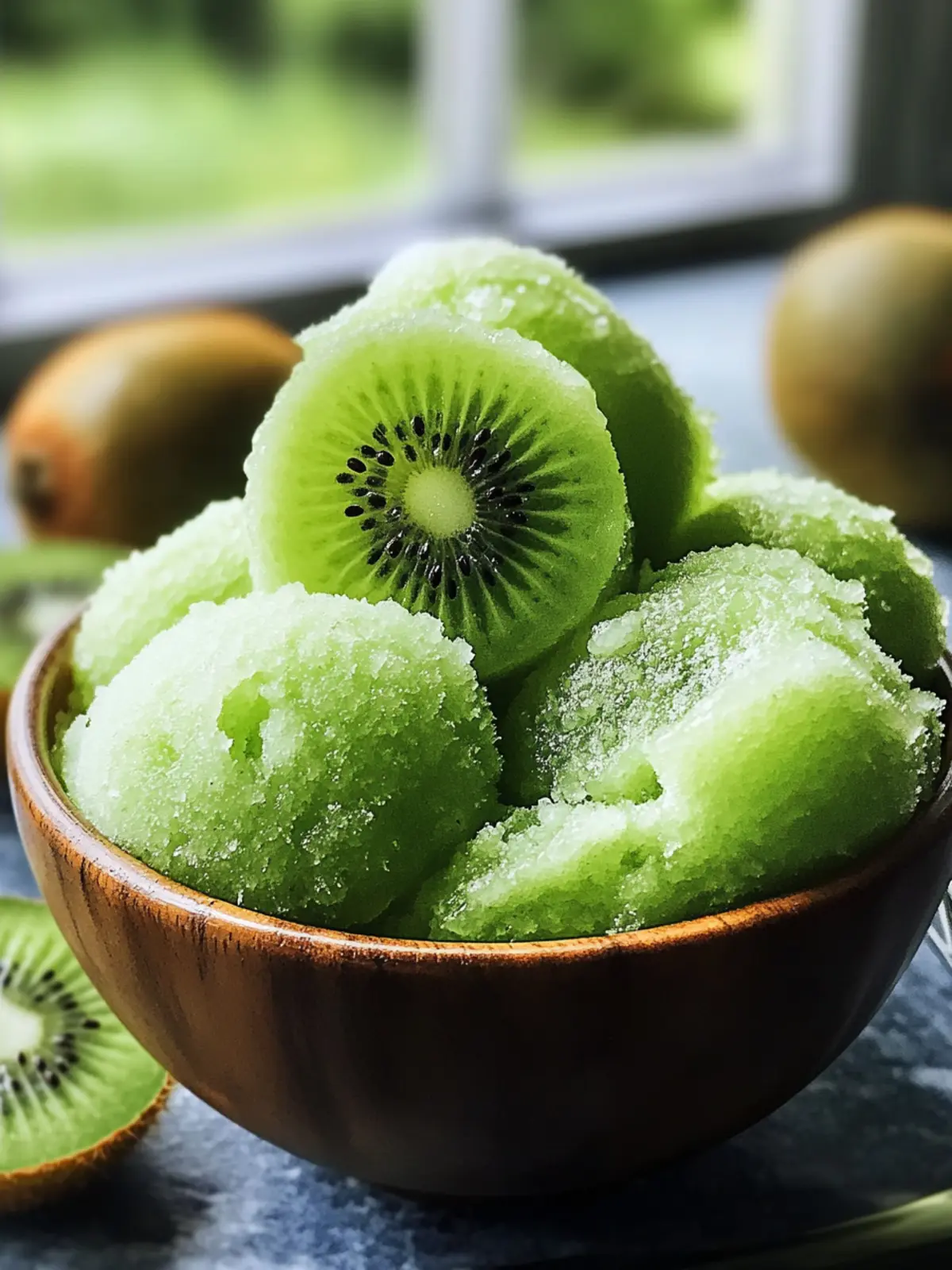 Delicious Kiwi Sorbet: Your Guilt-Free Sweet Escape 3 Delicious Kiwi Sorbet