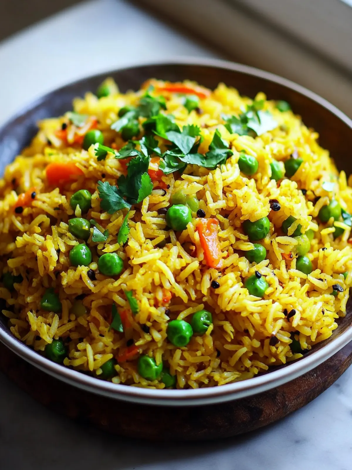 Curry Spiced Fried Rice With Peas: A Colorful Weeknight Delight 3 Curry Spiced Fried Rice With Peas