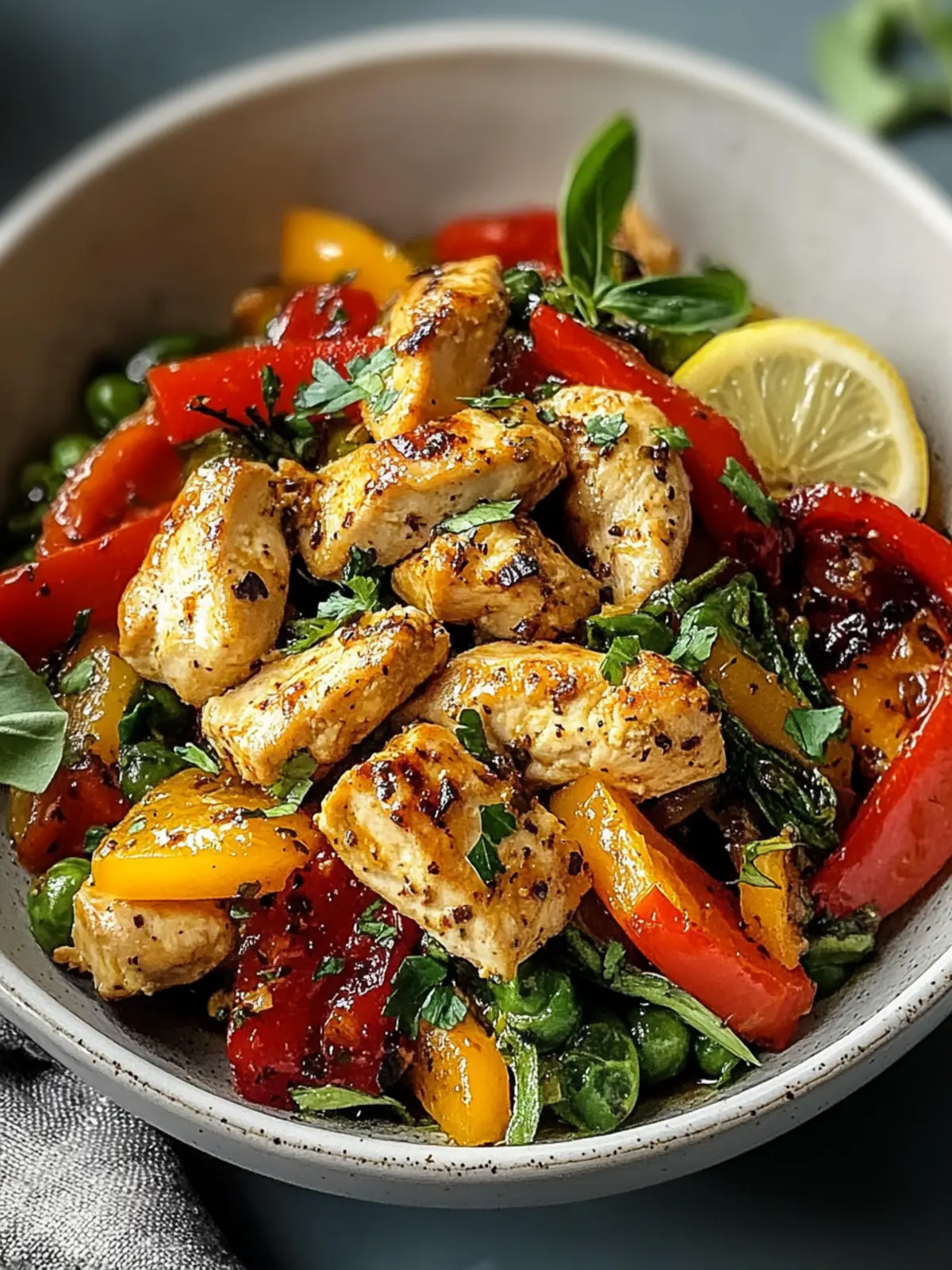 Zesty Easy Mediterranean Chicken Stir Fry in 30 Minutes 3 Easy Mediterranean Chicken Stir Fry