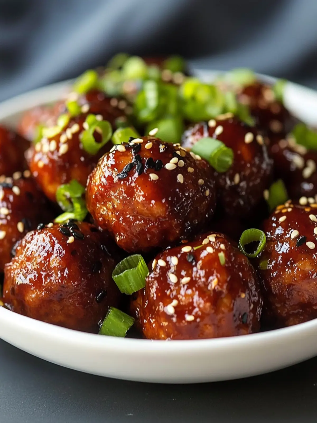Sticky Korean Gochujang Meatballs for Easy Weeknight Wins 3 Sticky Korean Gochujang Meatballs
