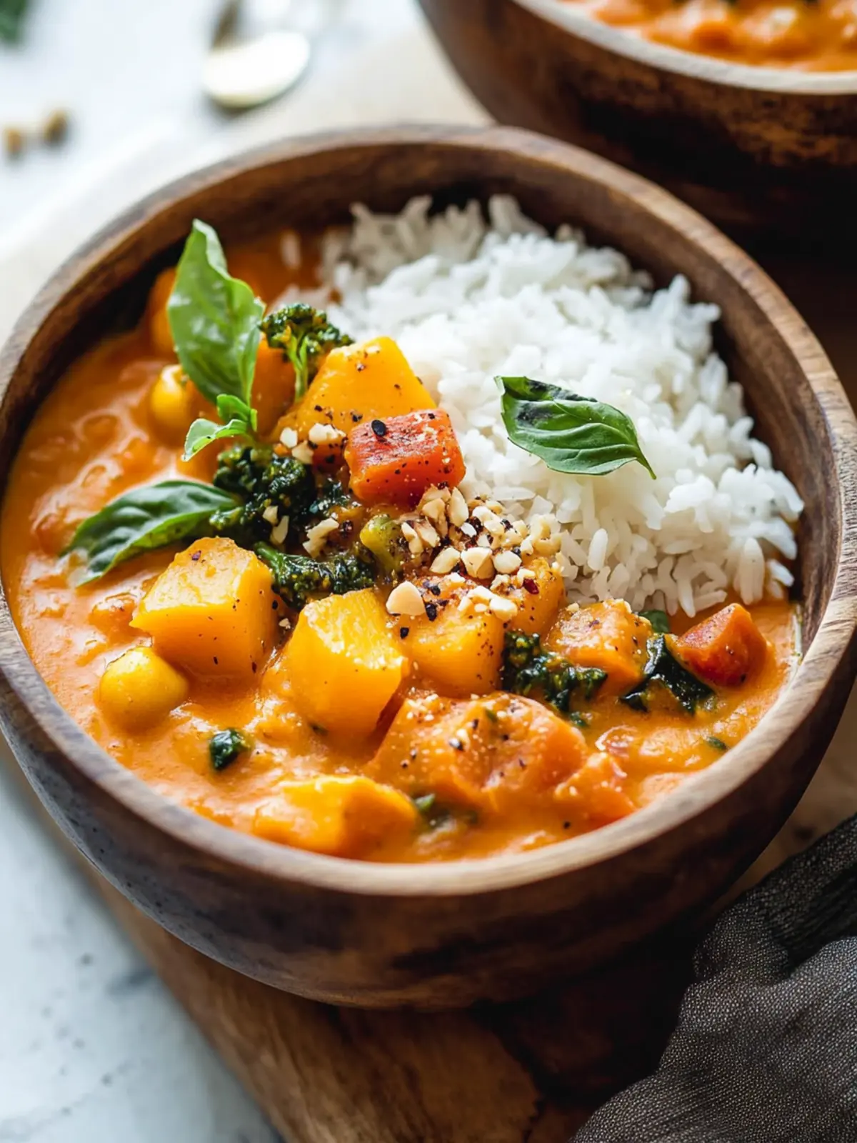 Savory Thai Pumpkin Curry: A Cozy Bowl of Comfort 4 Thai Pumpkin Curry