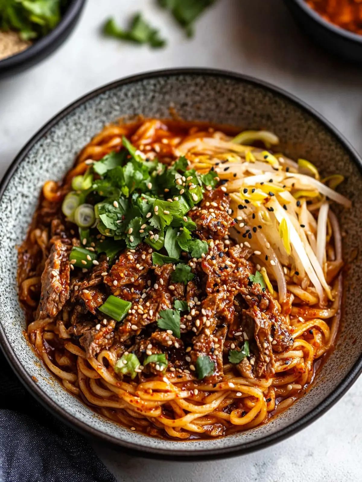Spicy Korean Gochujang Beef Noodles for Bold Flavors! 3 Spicy Korean Gochujang Beef Noodles