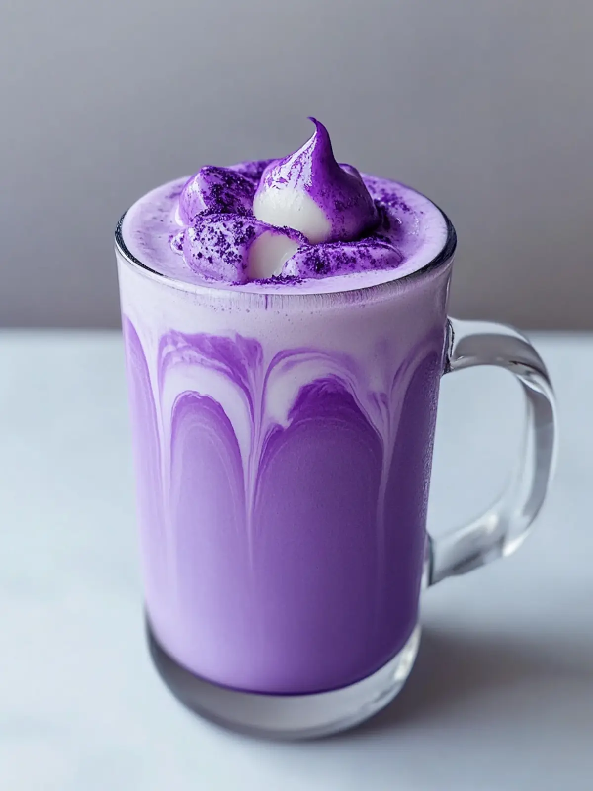 Deliciously Simple Creamy Ube Latte Recipe for Home Bliss 2 Creamy Ube Latte Recipe