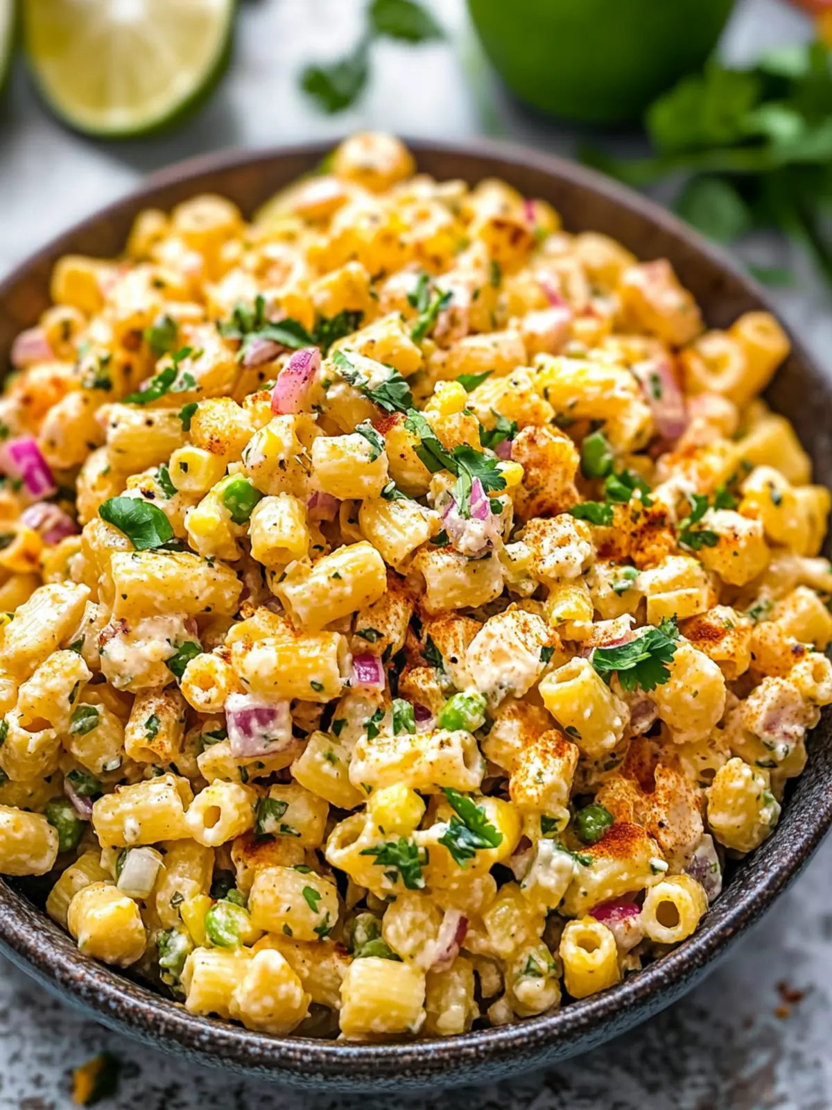 Savor the Flavor: Easy Elote Pasta Salad for Summer Fun 2 Easy Elote Pasta Salad