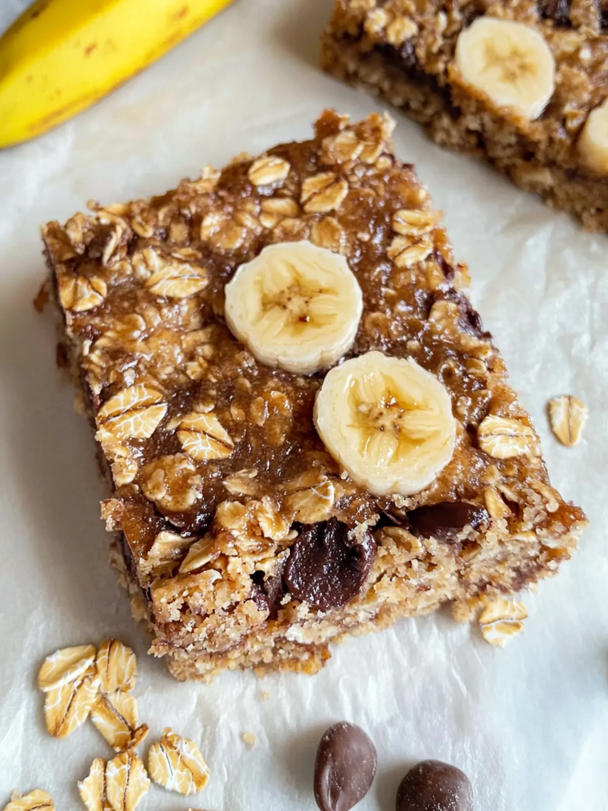 Delicious Banana Oatmeal Bars That Make Snack Time Awesome 3 Banana Oatmeal Bars