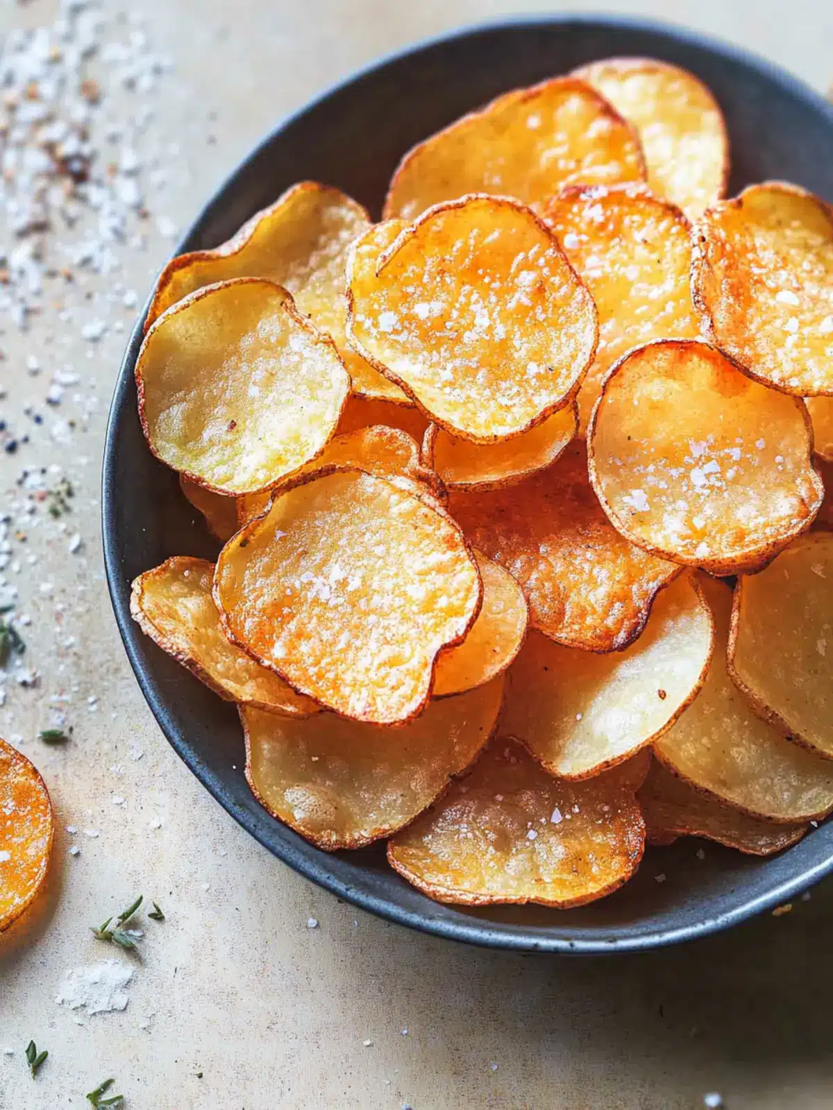 Crispy Oven Baked Potato Chips Ready in Just 35 Minutes 5 Oven Baked Potato Chips