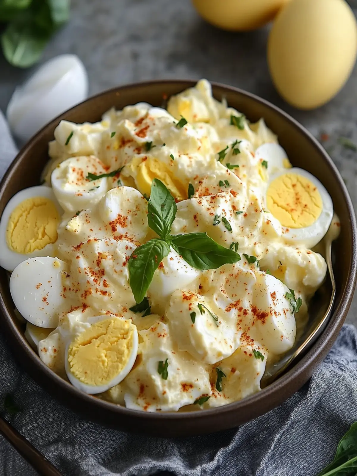 Creamy Low-Carb Greek Yogurt Egg Salad for a Fresh Twist 5 Creamy Low-Carb Greek Yogurt Egg Salad