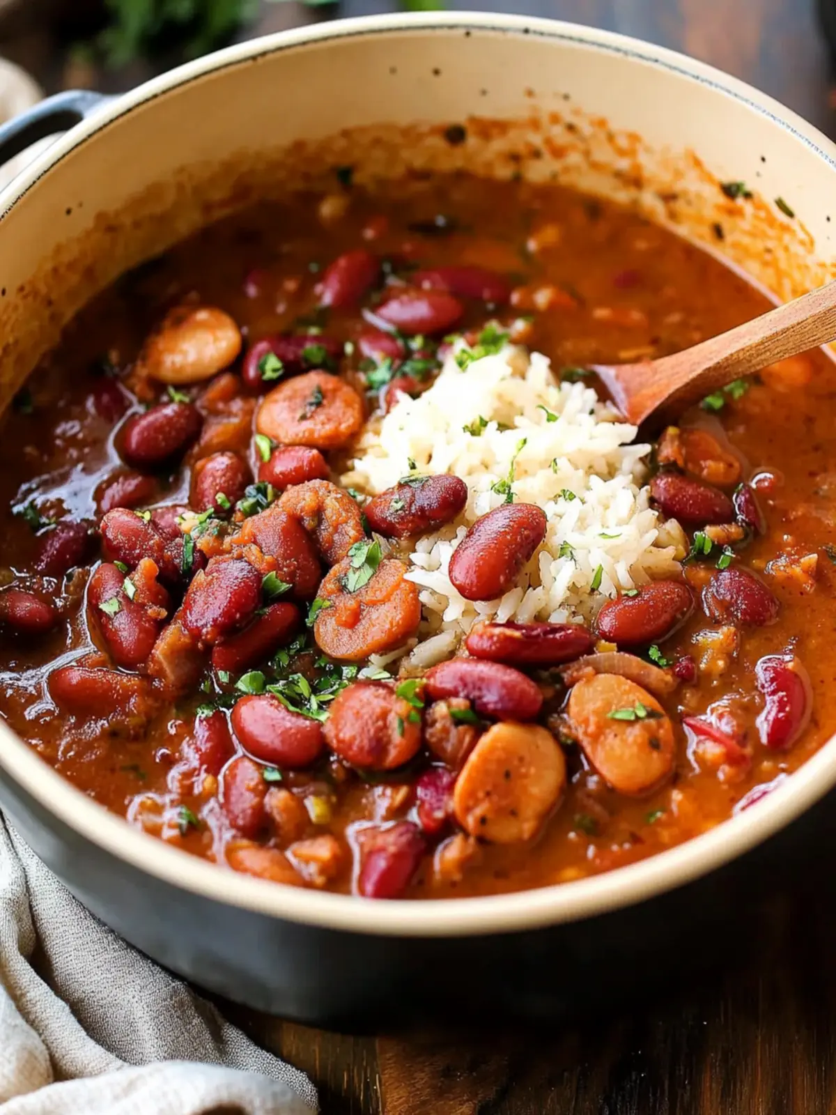 Savor the Flavor: Authentic Louisiana Red Beans and Rice Recipe 3 Louisiana Red Beans and Rice