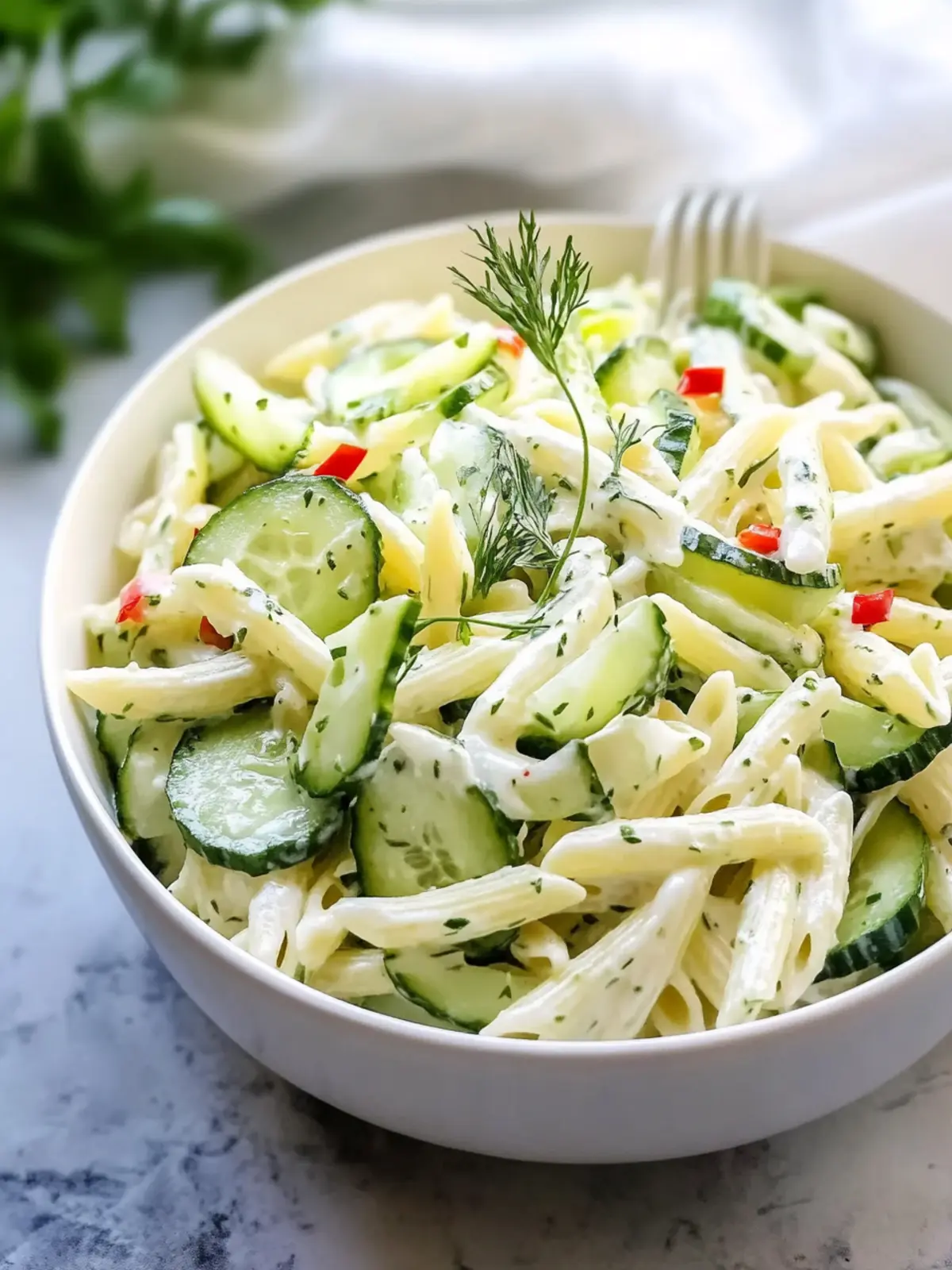 Delicious Healthy Cucumber Pasta Salad for Refreshing Summer Fun 5 Healthy Cucumber Pasta Salad