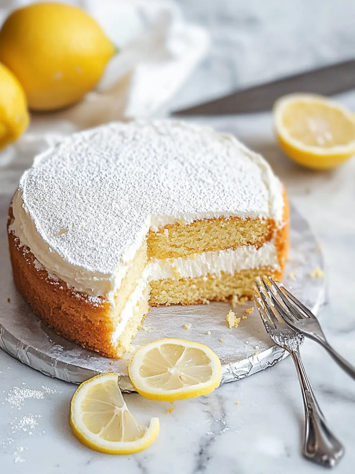 Irresistible Lemon Sour Cream Cake That Brightens Any Day 3 Lemon Sour Cream Cake