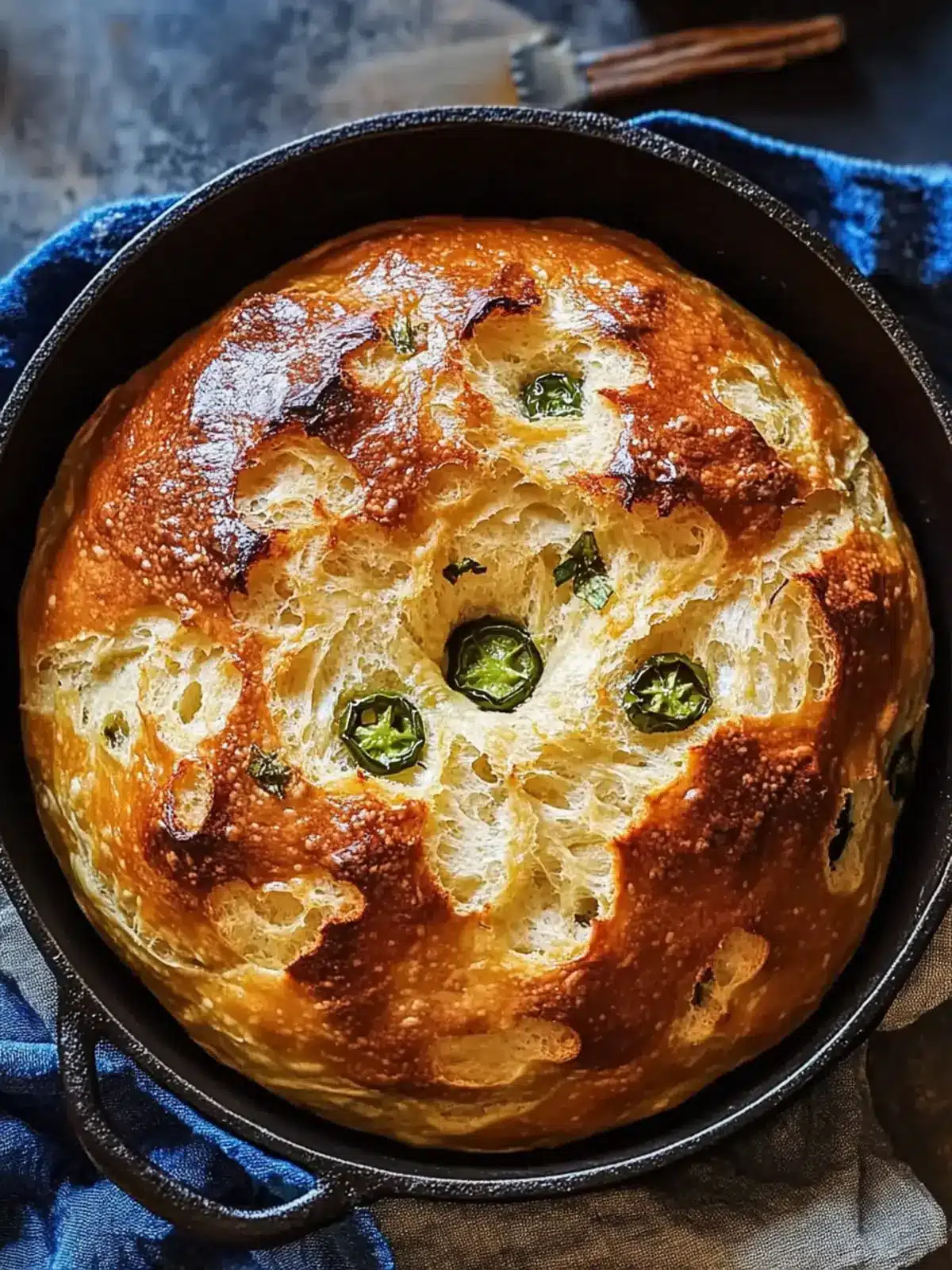 Irresistibly Fluffy Jalapeno Cheddar Dutch Oven Bread Bliss 3 Irresistibly Fluffy Jalapeno Cheddar Dutch Oven Bread