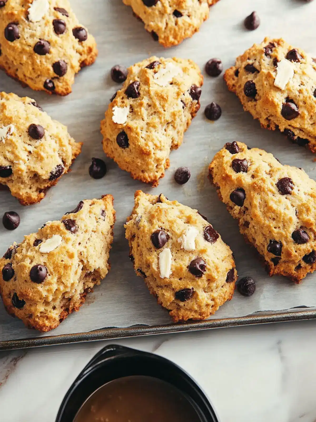 Decadent Banana Chocolate Chip Scones You’ll Love Baking 4 Banana Chocolate Chip Scones