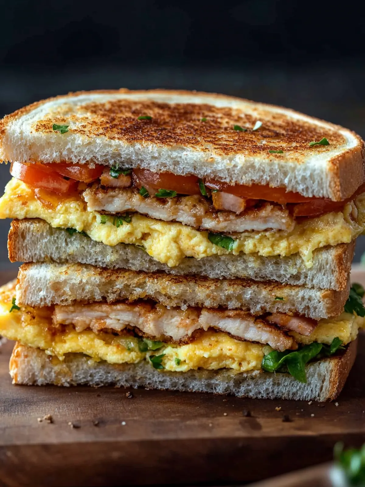 Ultimate Breakfast Club Sandwich to Kickstart Your Day 4 Breakfast Club Sandwich