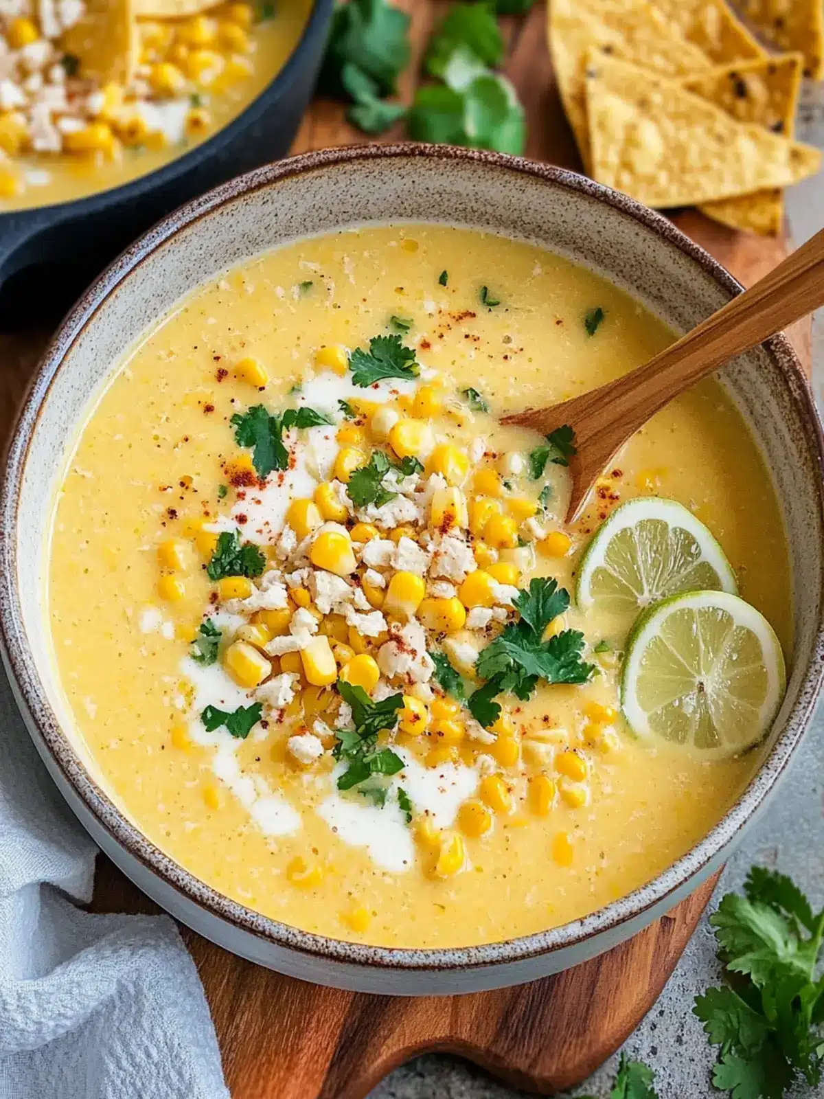 Creamy Mexican Street Corn Soup That Warms the Soul 3 Mexican Street Corn Soup