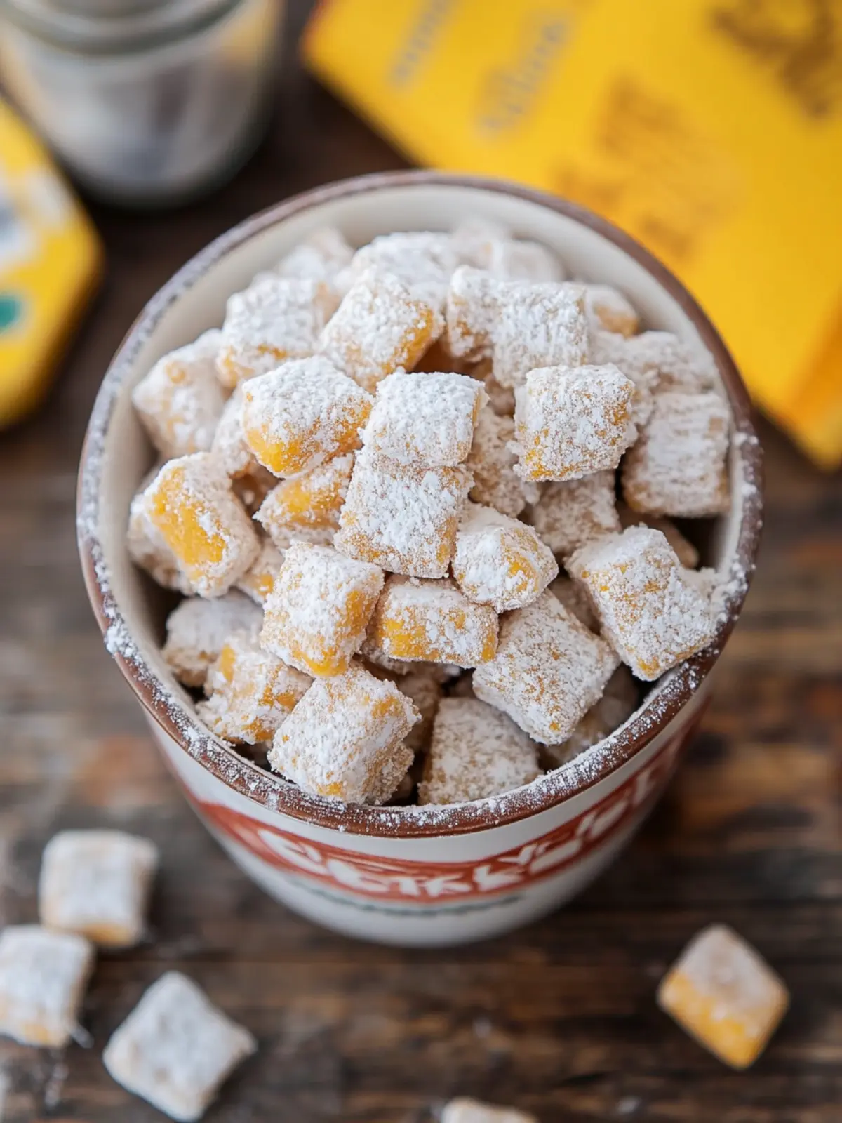 Delicious Harry Potter Butterbeer Muddy Buddies in 30 Minutes 4 Harry Potter Butterbeer Muddy Buddies