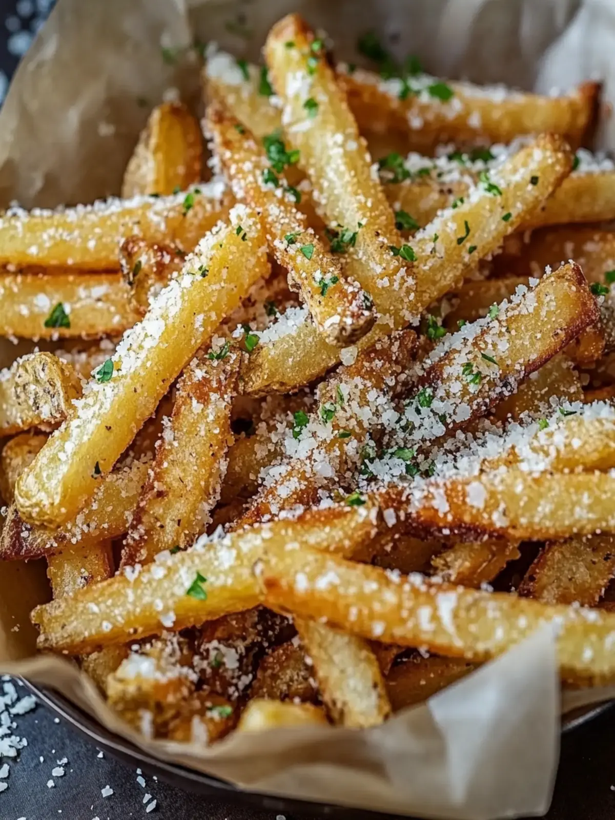 Irresistible Truffle Parmesan Fries for a Gourmet Treat 3 Truffle Parmesan Fries