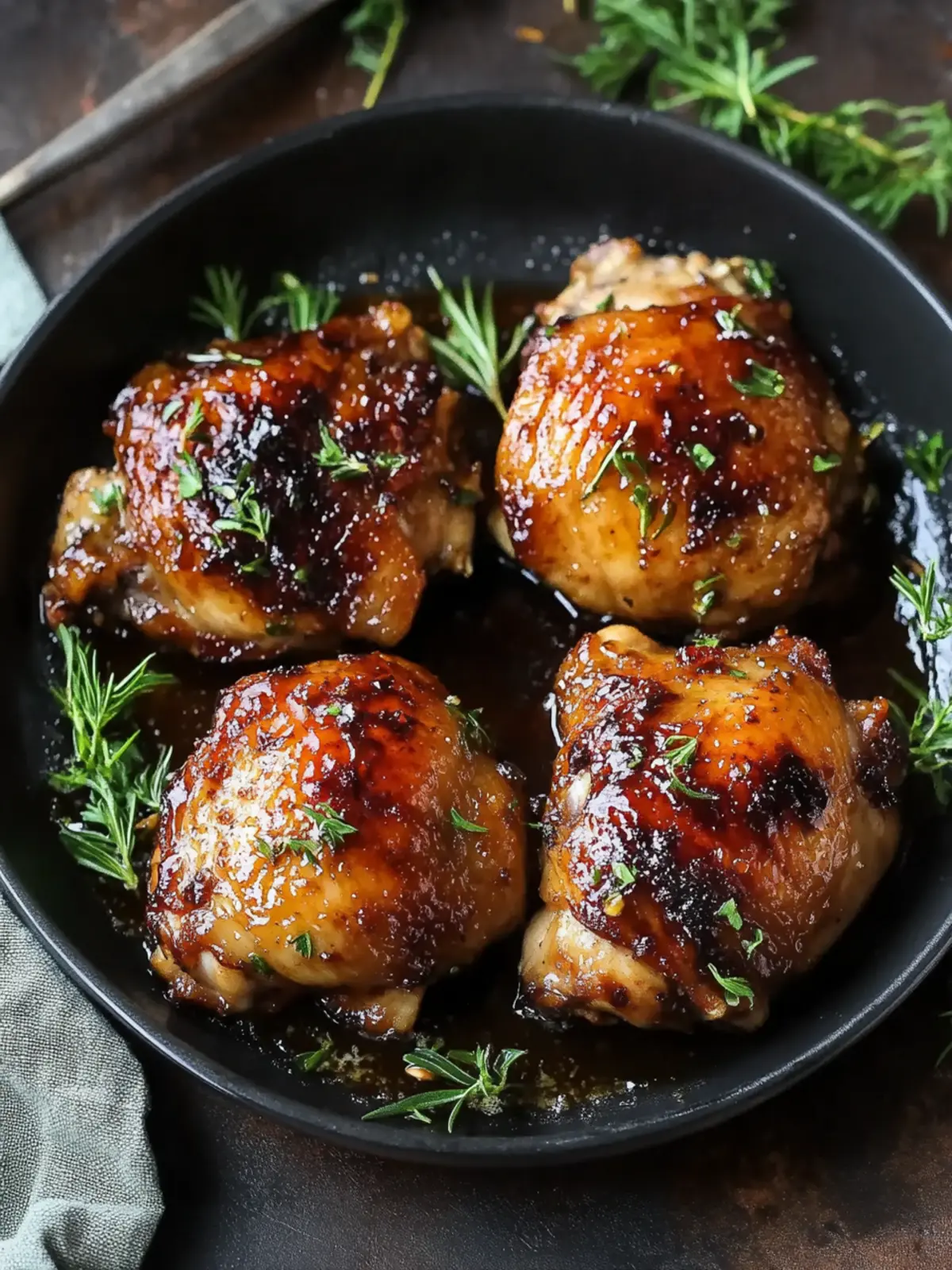 Maple Glazed Chicken Thighs: Your Weeknight Flavor Boost 4 Maple Glazed Chicken Thighs