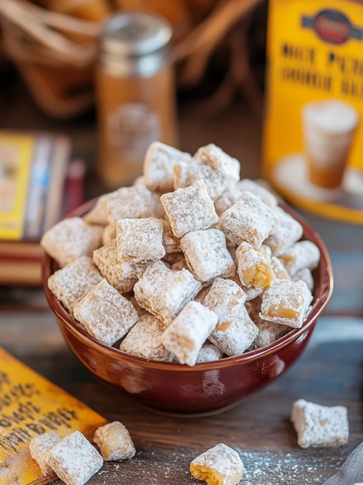 Delicious Harry Potter Butterbeer Muddy Buddies in 30 Minutes 5 Harry Potter Butterbeer Muddy Buddies