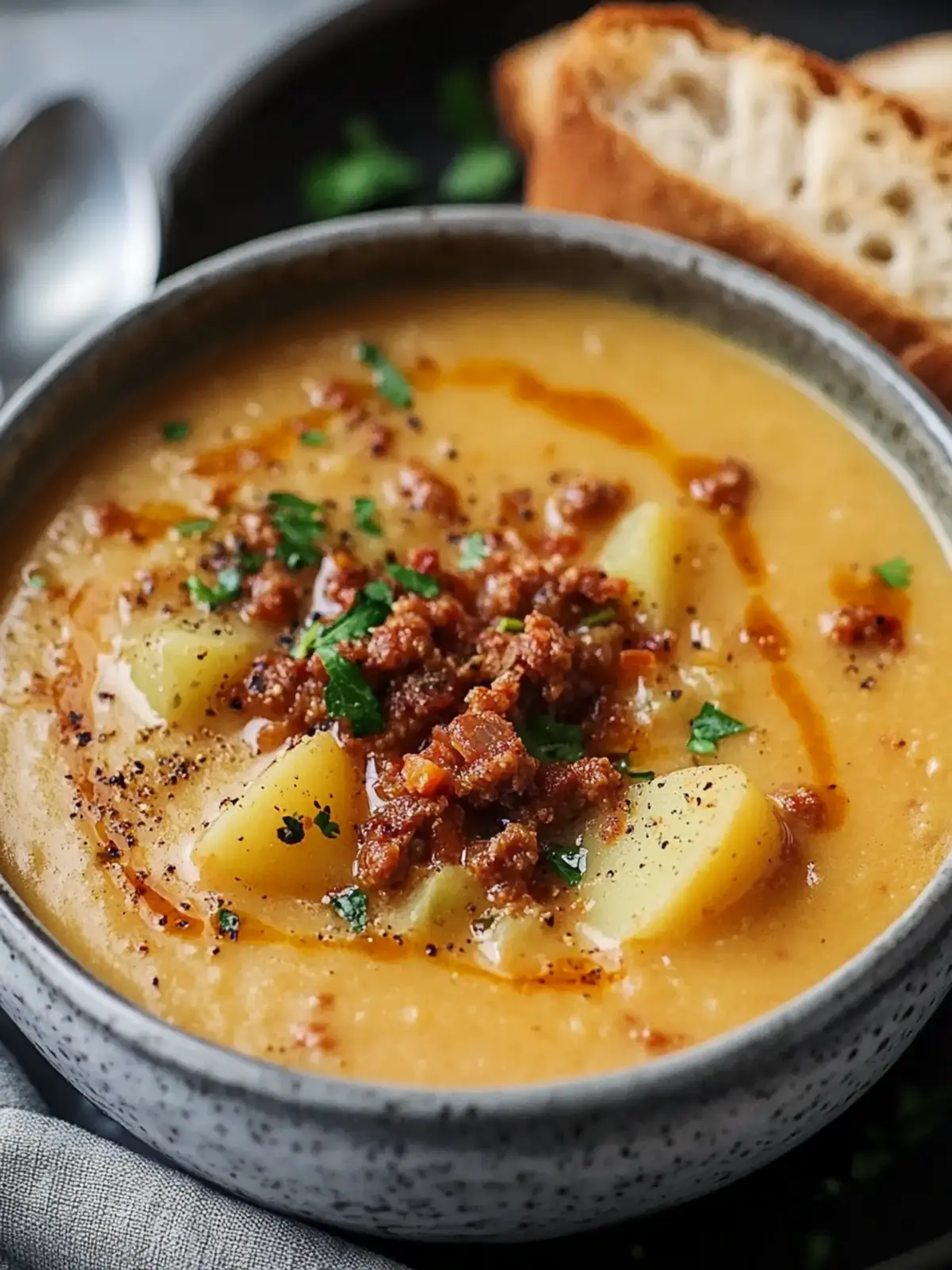 Creamy Chorizo Potato Soup: Your Ultimate Cozy Comfort Food 3 Creamy Chorizo Potato Soup