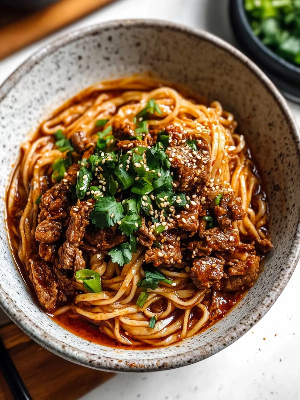 Spicy Korean Gochujang Beef Noodles for Bold Flavors! 2 Spicy Korean Gochujang Beef Noodles