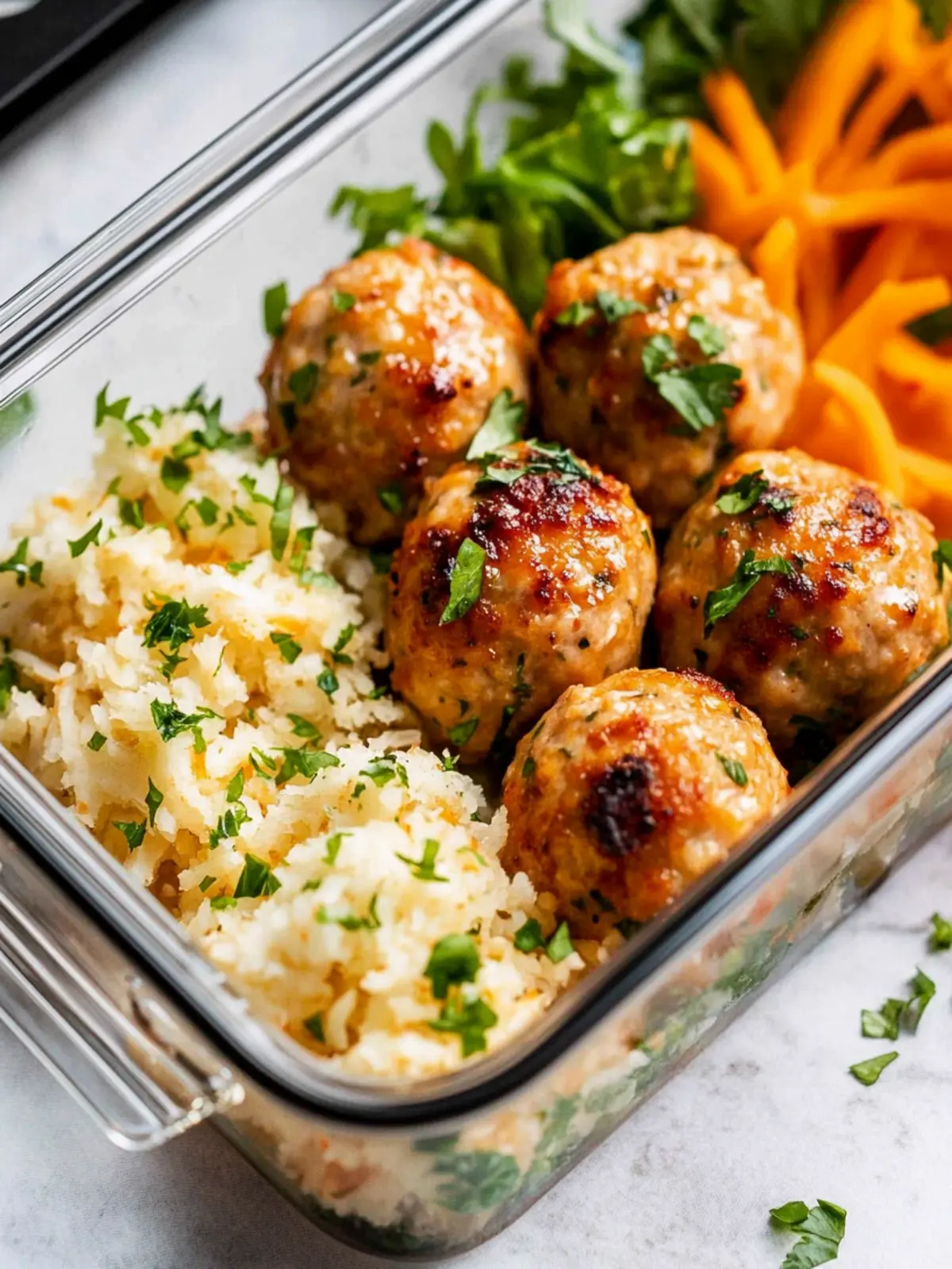 High Protein Chicken Meatballs Meal Prep for Flavor Lovers 3 High Protein Chicken Meatballs Meal Prep