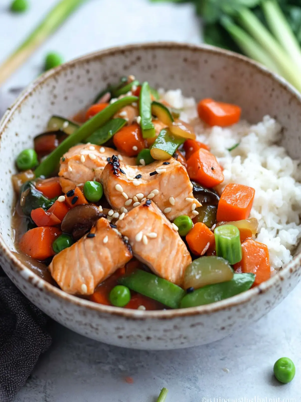 High Protein Salmon Stir Fry for a Flavor Explosion 2 High Protein Salmon Stir Fry
