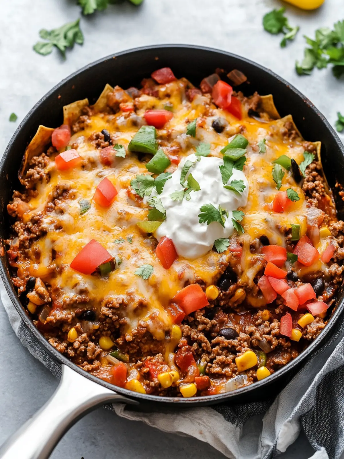 Mouthwatering Ground Beef Burrito Skillet Made Easy at Home 3 Ground Beef Burrito Skillet
