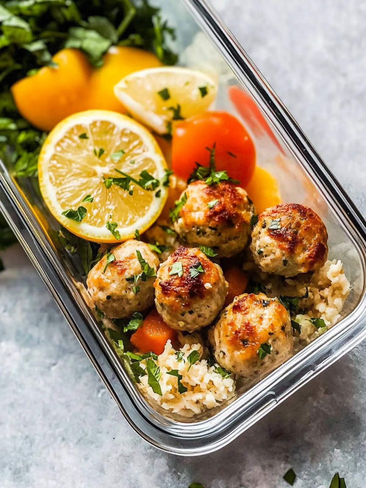 High Protein Chicken Meatballs Meal Prep for Flavor Lovers 5 High Protein Chicken Meatballs Meal Prep