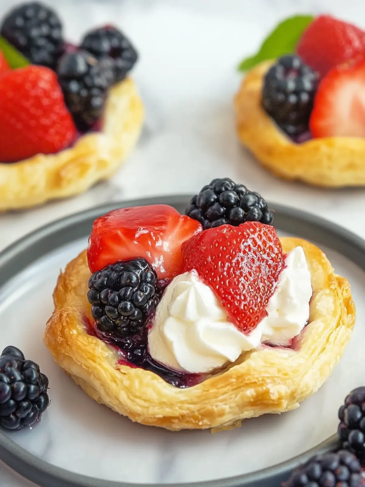 Delightful 4th of July Easy Mixed Berry Pastries Recipe 2 4th of July Easy Mixed Berry Pastries Recipe