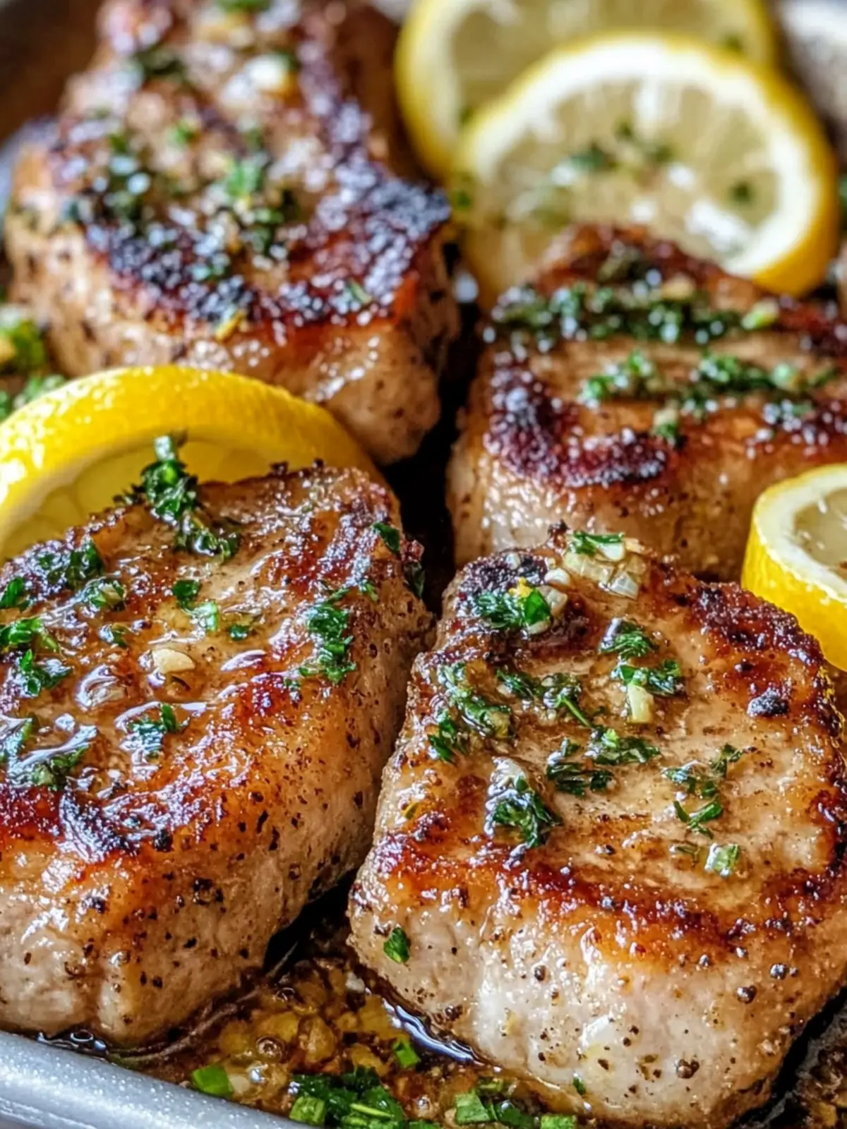 Juicy Air Fryer Sheet Pan Lemon Garlic Pork Chops Delight 2 Air Fryer Sheet Pan Lemon Garlic Pork Chops