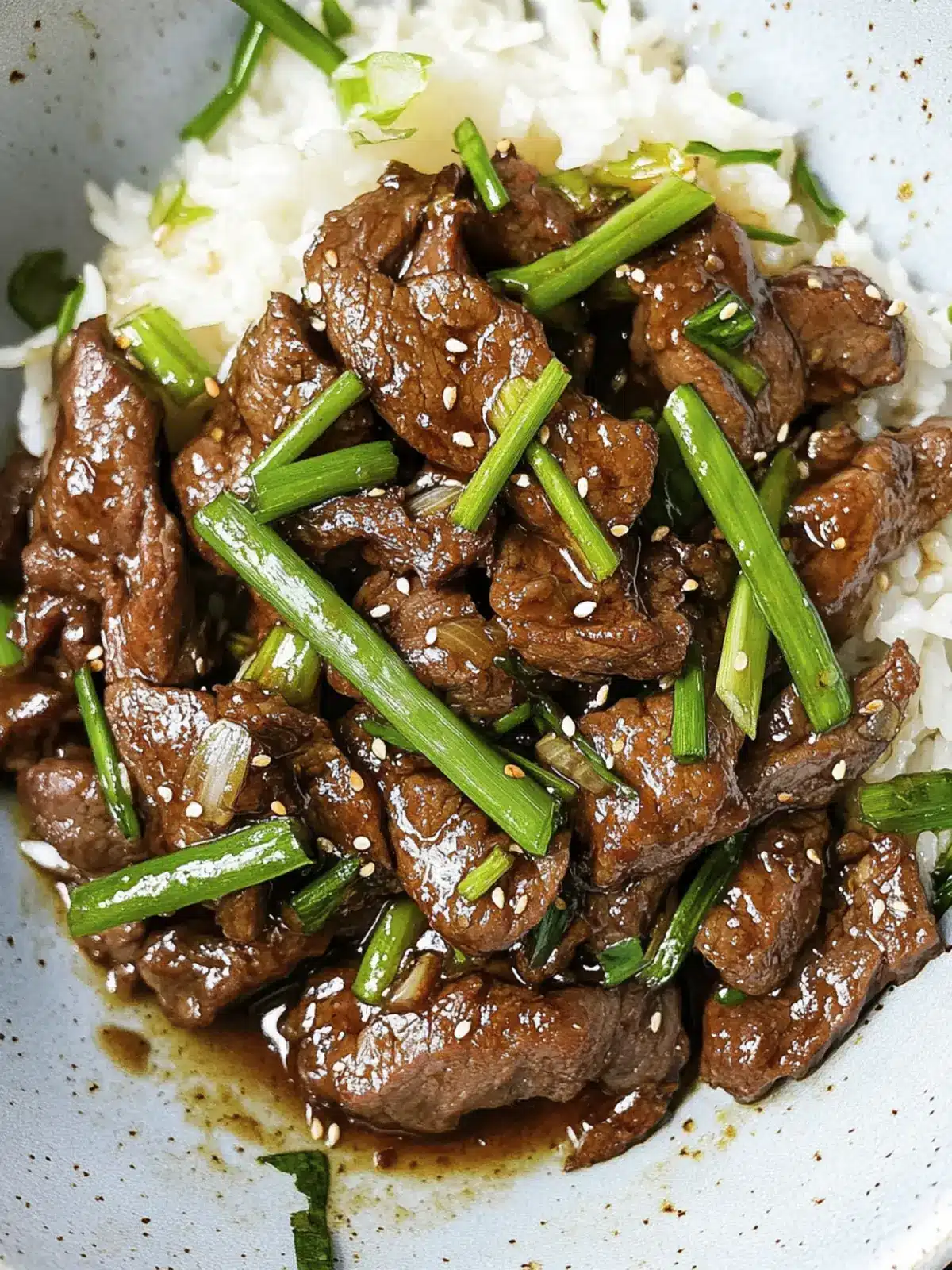 Savory Mongolian Beef: A Flavorful Home-Cooked Delight 2 Mongolian Beef