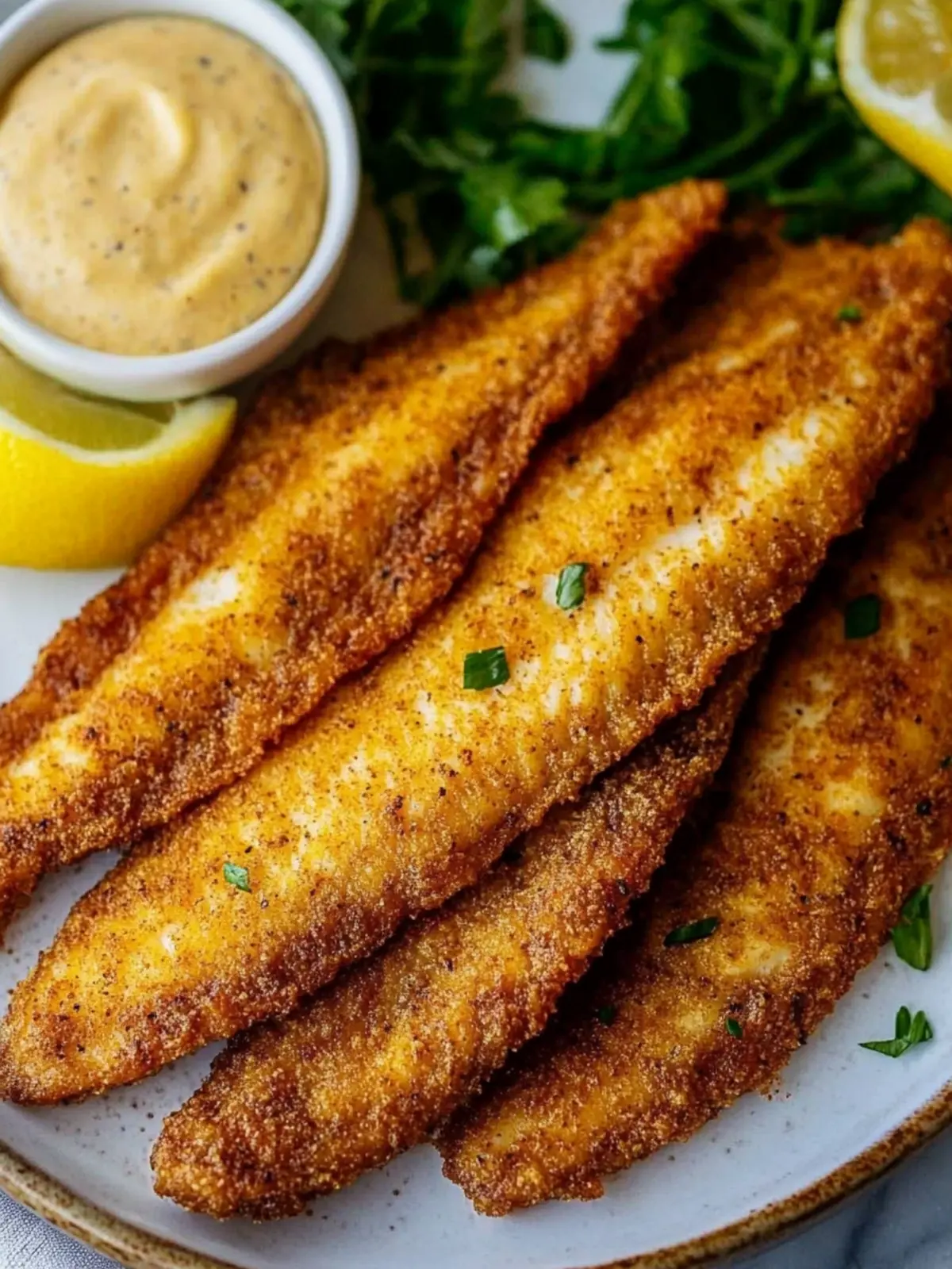 Crispy Air Fryer Cajun Catfish with Zesty Tartar Sauce 3 Air Fryer Cajun Catfish with Spicy Tartar Sauce