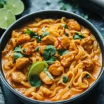 Savor Thai-Inspired Coconut Red Curry Chicken Udon Tonight 7 Thai-Inspired Coconut Red Curry Chicken Udon