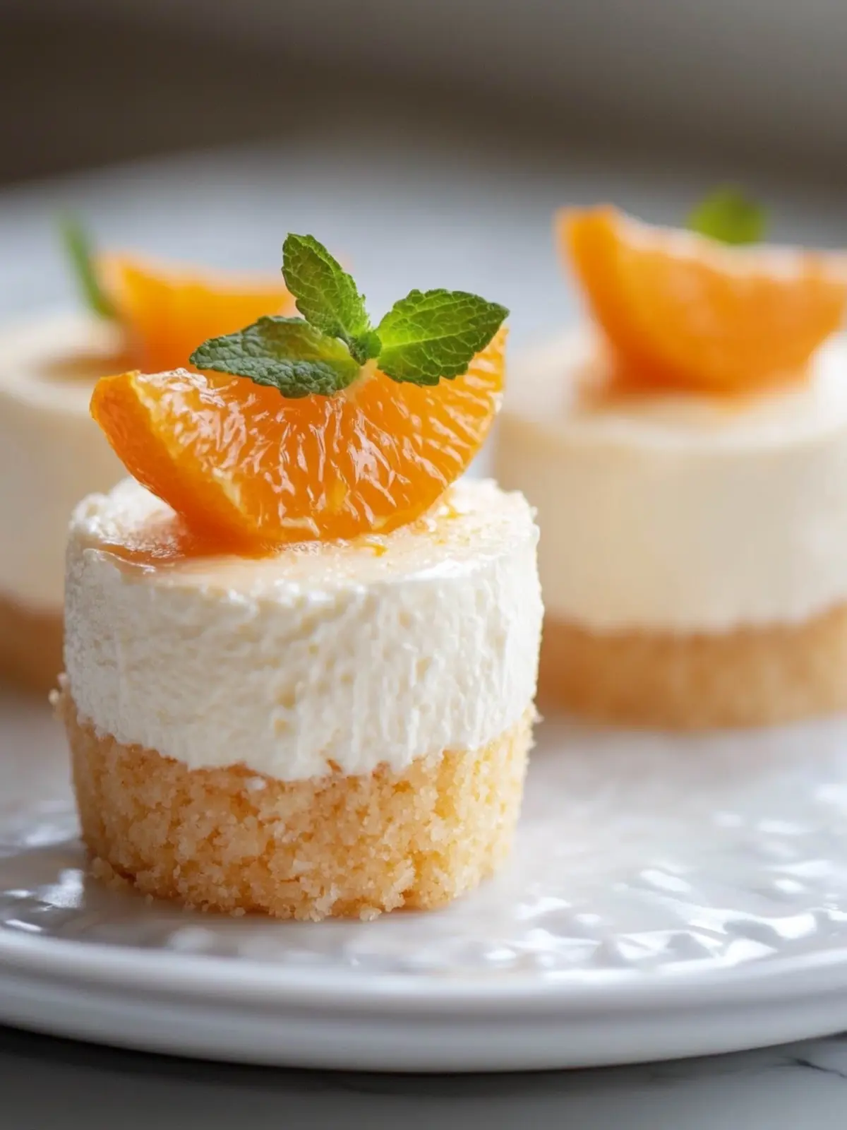 Delicious No Bake Orange Cheesecakes for Effortless Indulgence 4 No Bake Orange Cheesecakes
