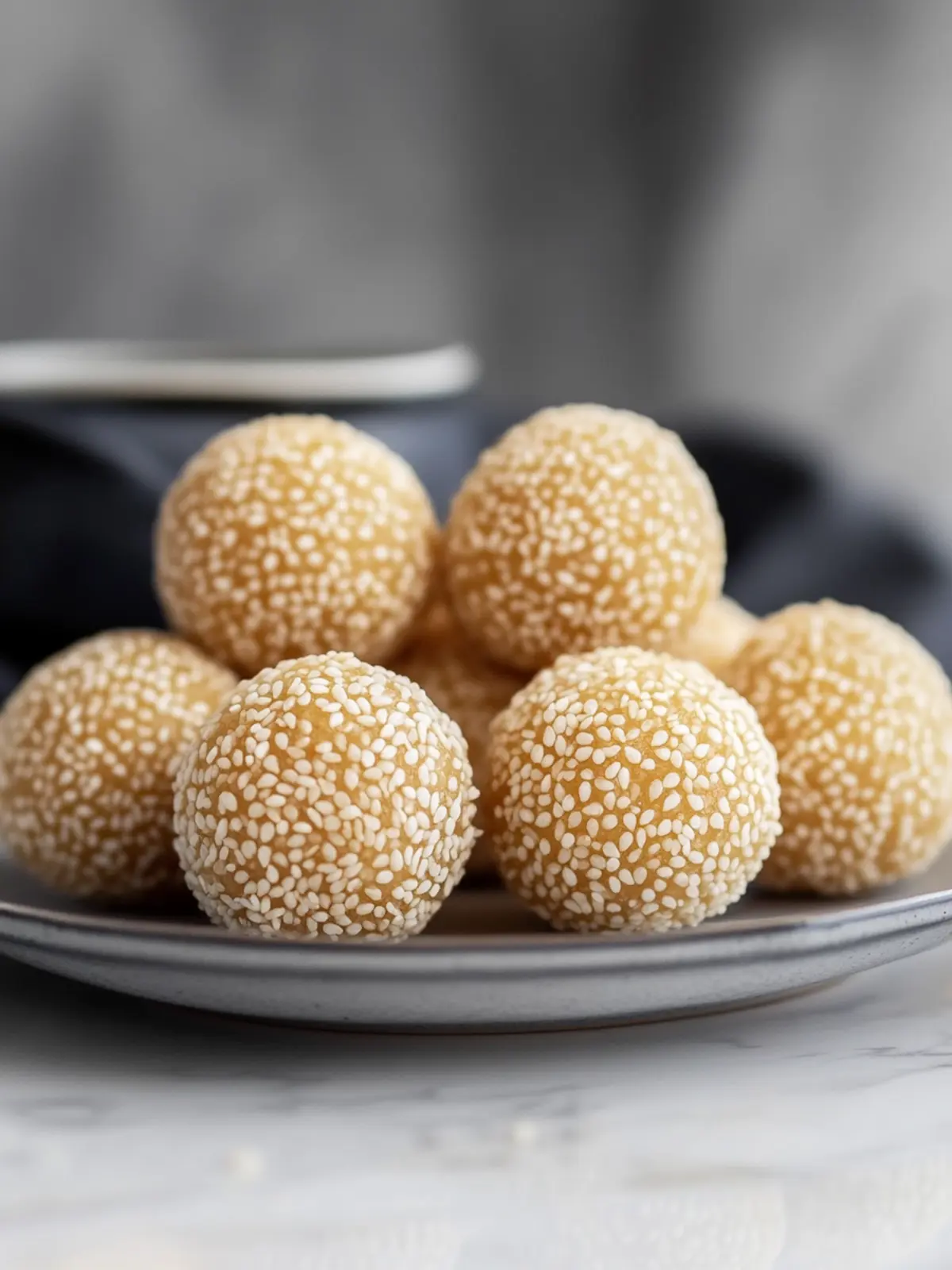 Delicious Homemade Sesame Balls for Your Snack Cravings 2 Sesame Balls