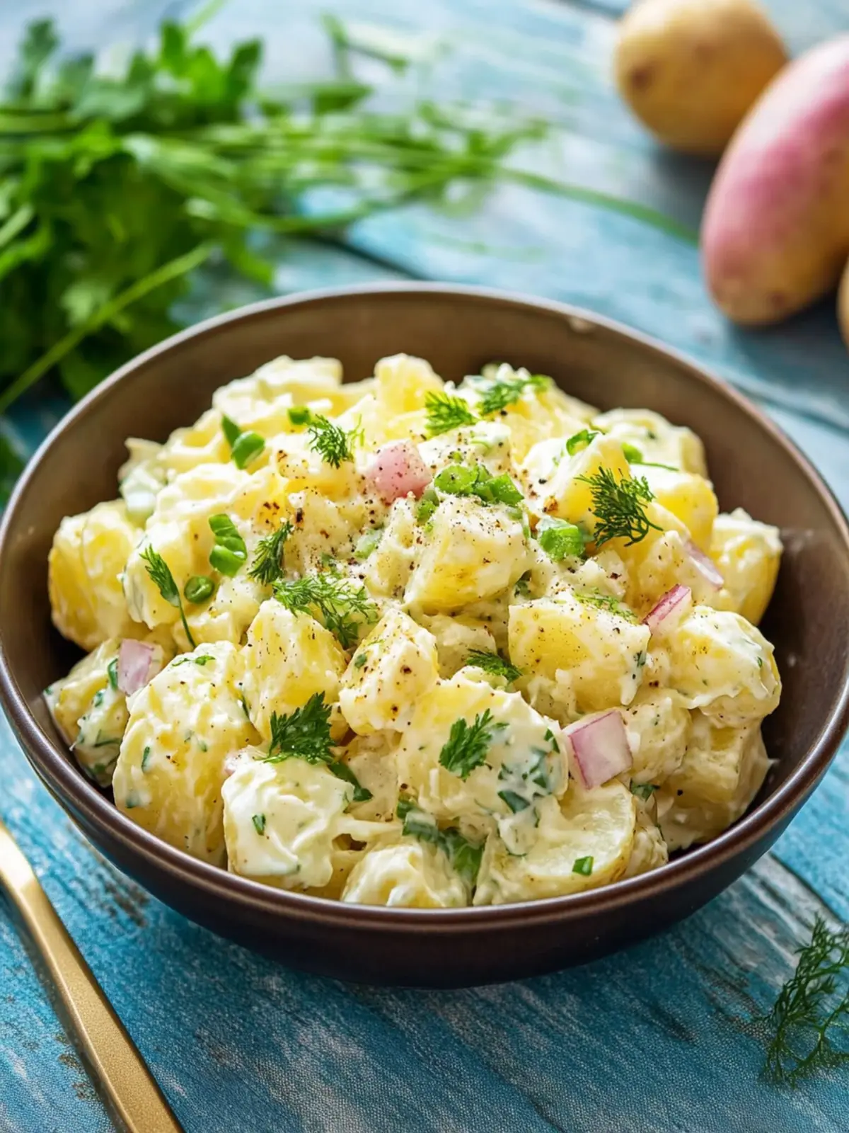 Ultimate Potato Salad for the Perfect Summer Dishes 4 Summer Dishes Ultimate Potato Salad