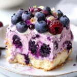 No Bake Blueberry Heaven on Earth Cake for Easy Indulgence 3 No bake Blueberry Heaven on Earth Cake
